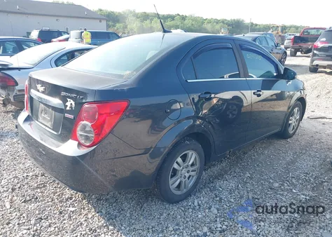 2014 Chevrolet Sonic Lt Auto из США, поврежденный, VIN 1G1JC5SH5E4167751